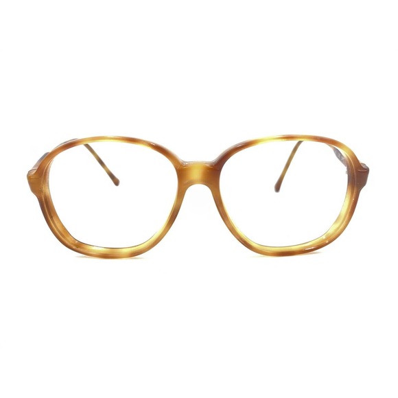 Al Lee Opt Tortoise Brown Oversize Eyeglasses Frames 54-18 140 USA Designer - Picture 6 of 12